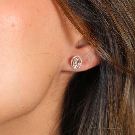 Emerald and Diamond Toi et Moi Earrings