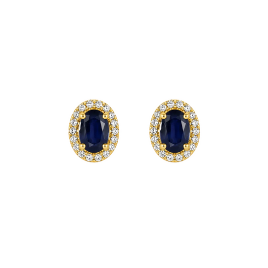 Emerald and Diamond Toi et Moi Earrings