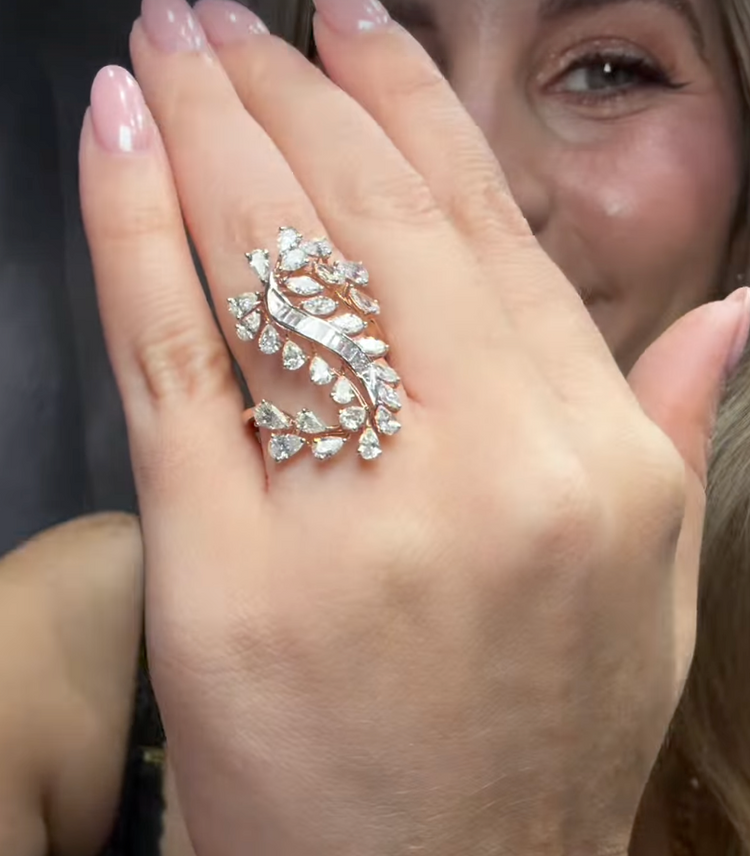 Anillo Diamantes