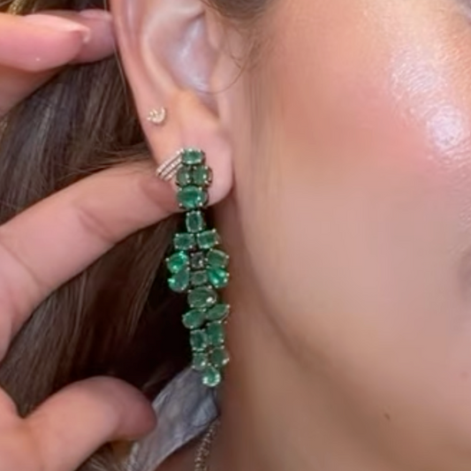 Aretes de Esmeralda