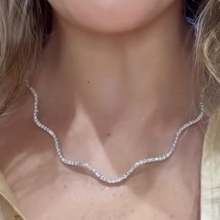 Tennis Necklace 7.9ct