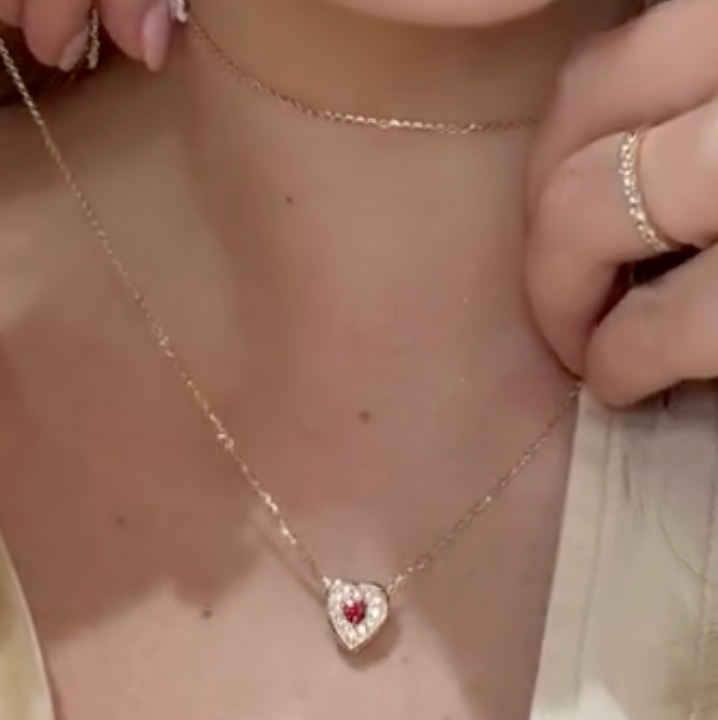 Dije Rubi Corazon