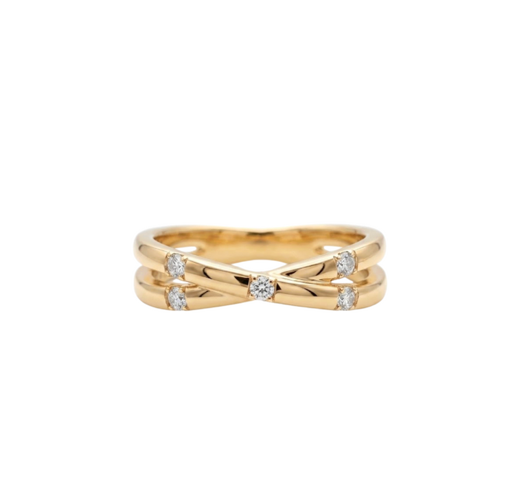 Anillo con diamantes