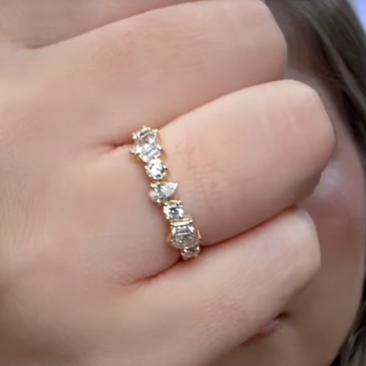 Anillo de diamantes