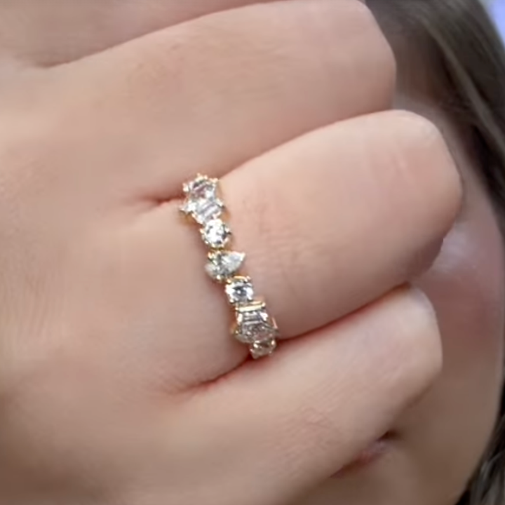 Anillo de diamantes