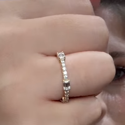 Anillo de Diamantes