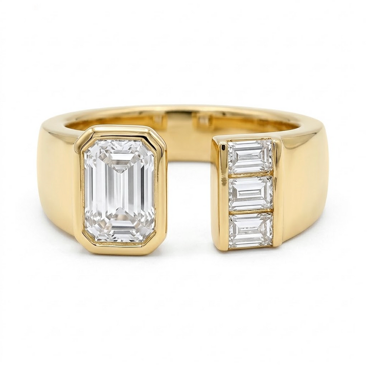 Anillo Chunky Diamantes