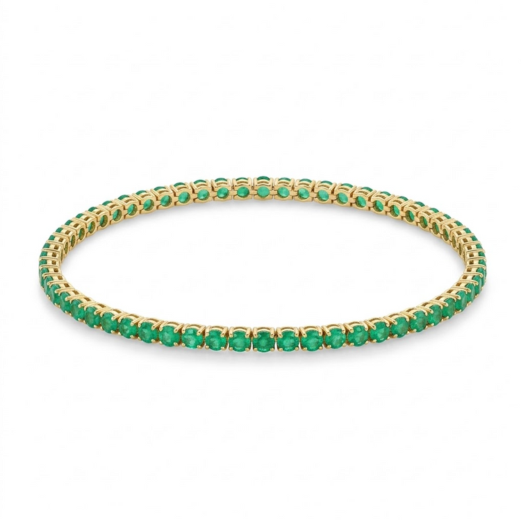 pulsera esmeraldas