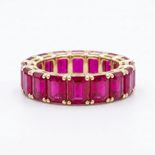 Anillo rubíes