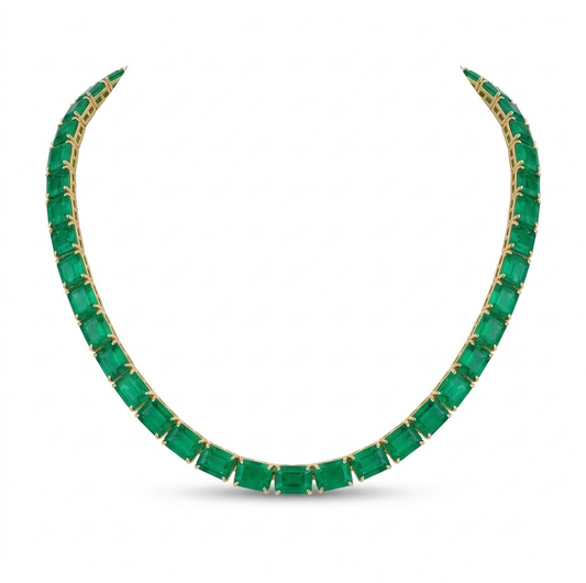 Collar Esmeraldas