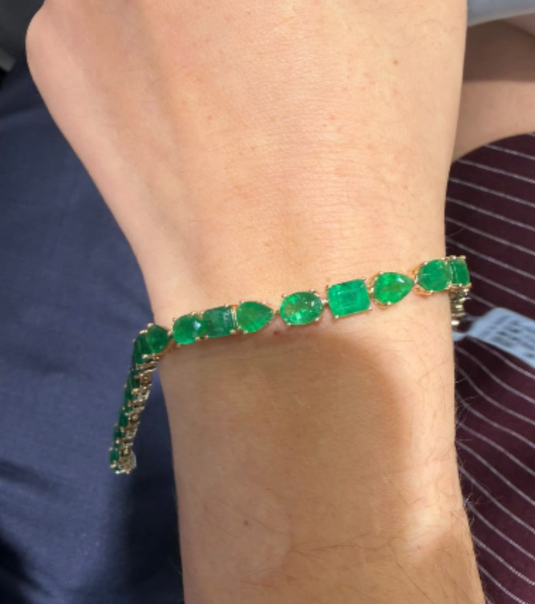 Pulsera Esmeraldas