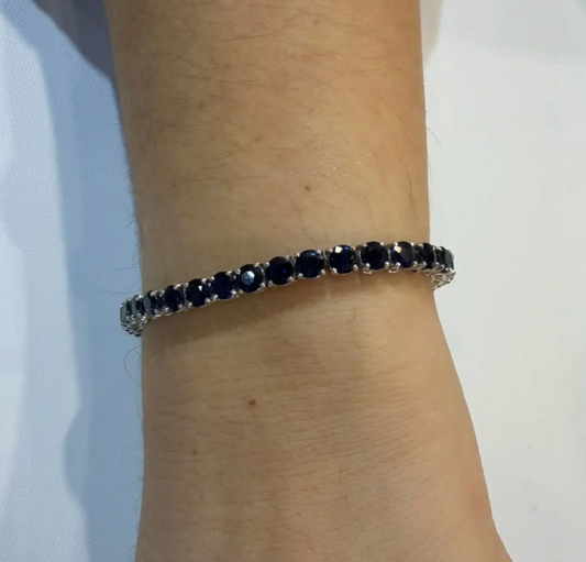 pulsera zafiros