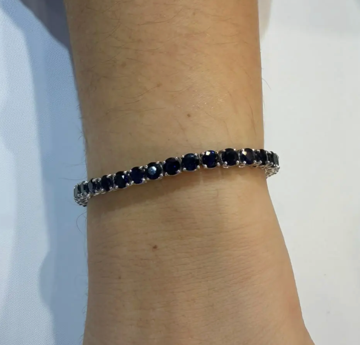 pulsera zafiros