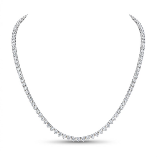 Collar diamantes 10ctw