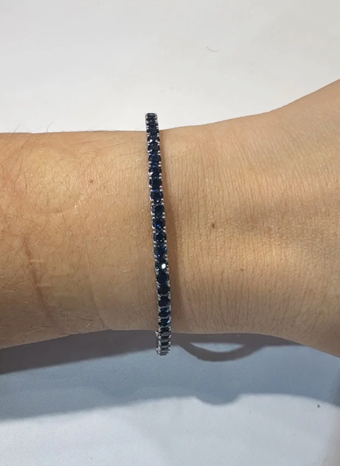 pulsera zafiros