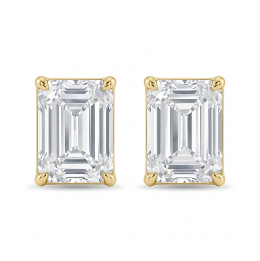 Studs Emerald 4ctw