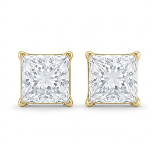 Studs Princess 1.50ctw