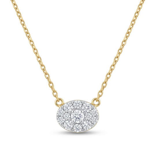 Collar diamantes