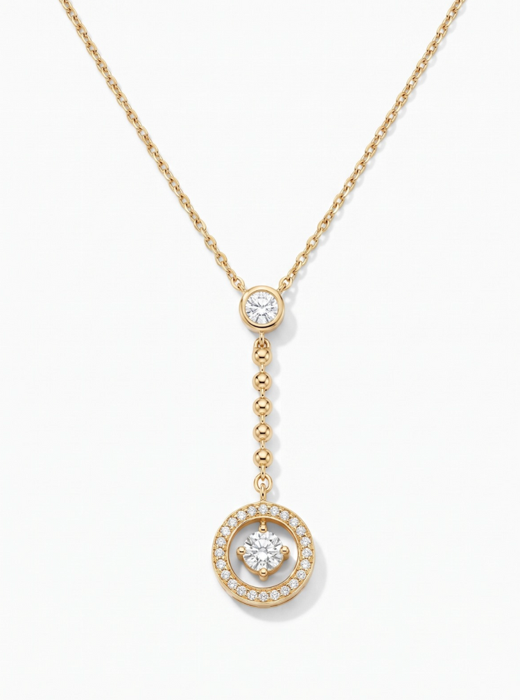 Collar diamantes