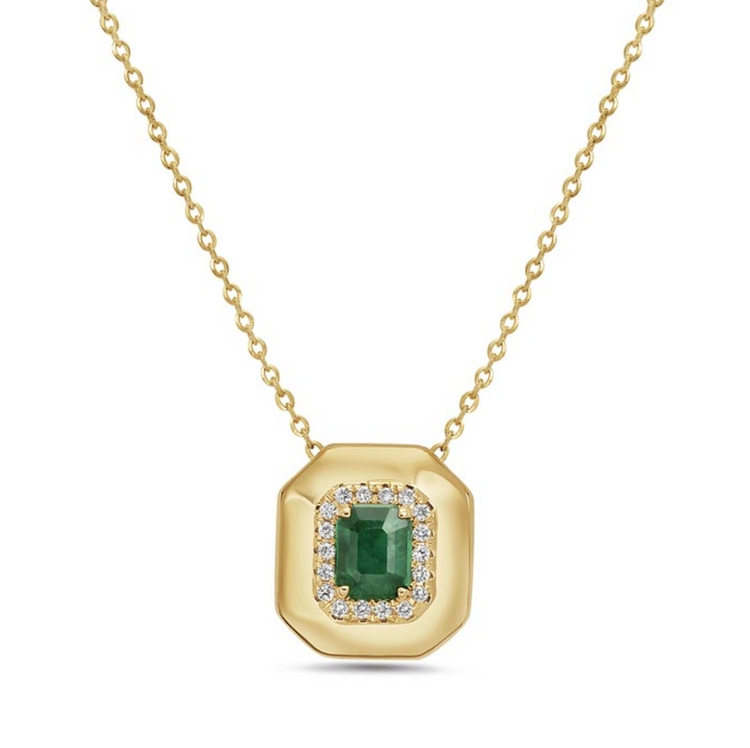 Collar esmeralda