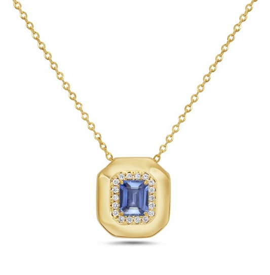 Collar zafiro