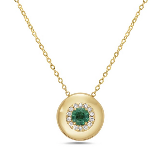 collar esmeralda