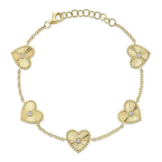 pulsera hearts