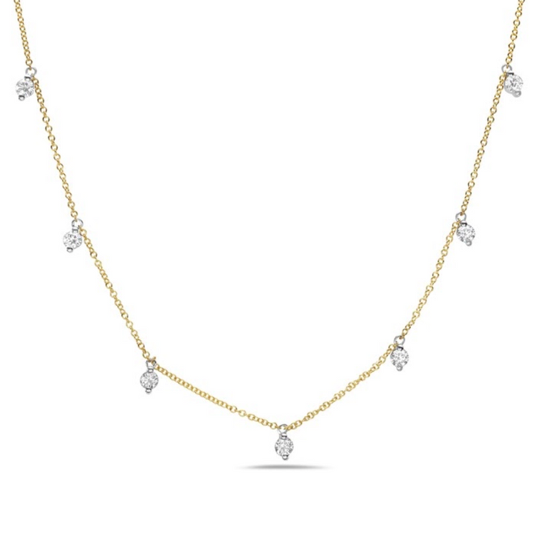 collar diamantes