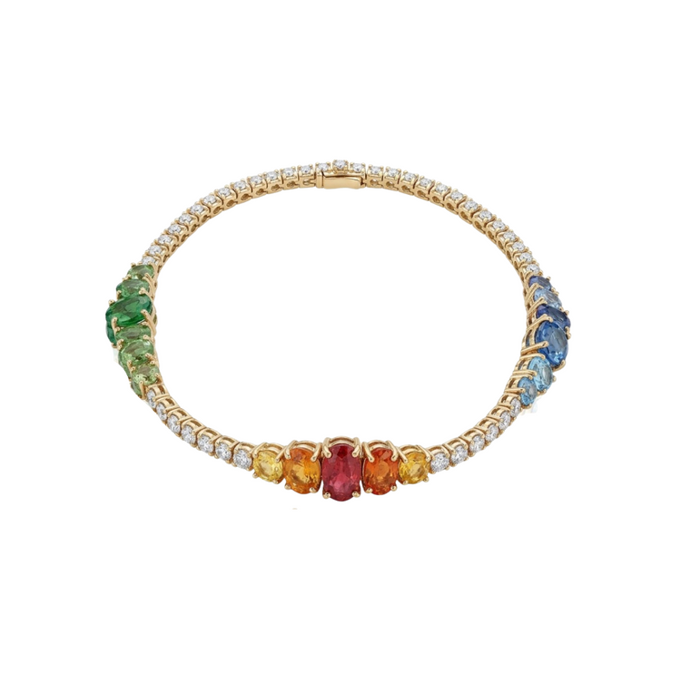 Pulsera multi-gemas