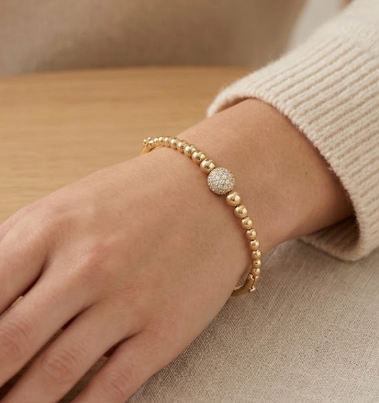 Pulsera diamantes