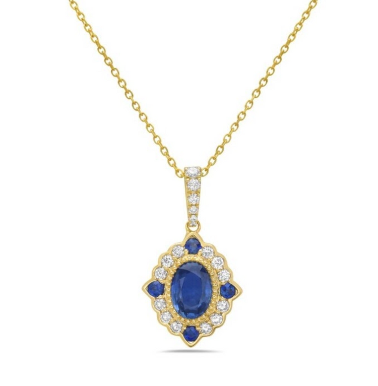 collar zafiros