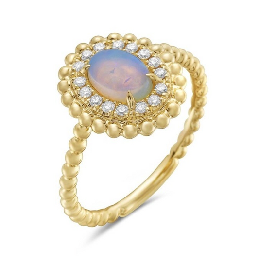 Anillo ópalo
