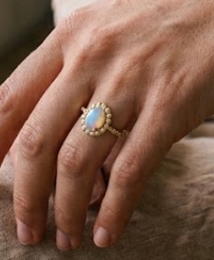 Anillo ópalo