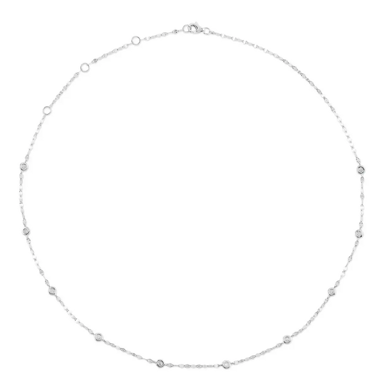Collar diamantes
