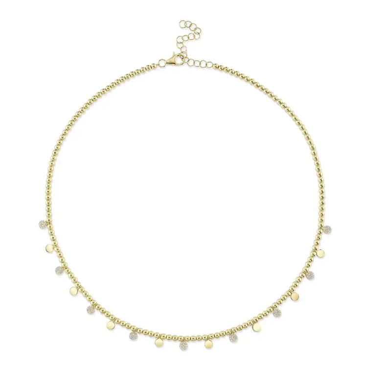 Collar diamantes