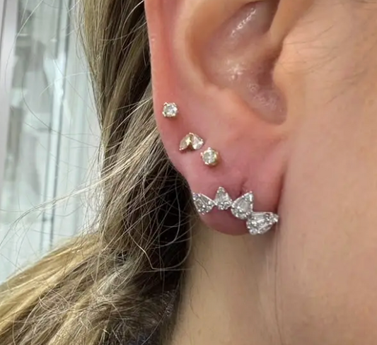 Aretes Diamantes