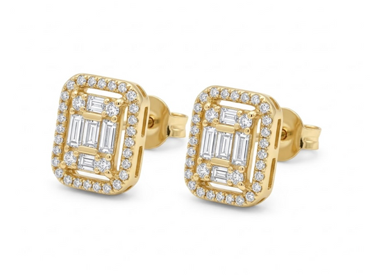 Aretes diamantes