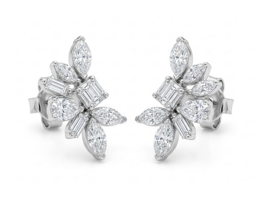 Aretes Diamantes