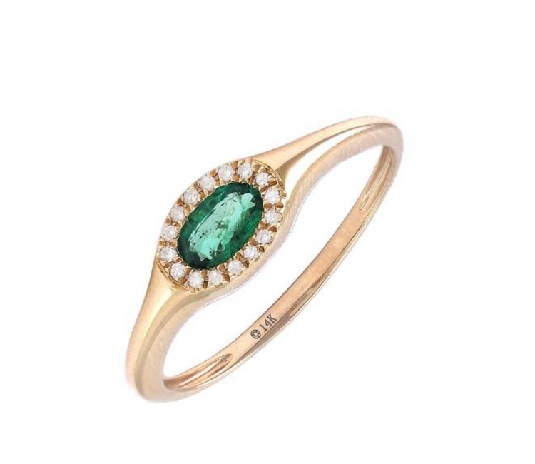 Anillo esmeralda