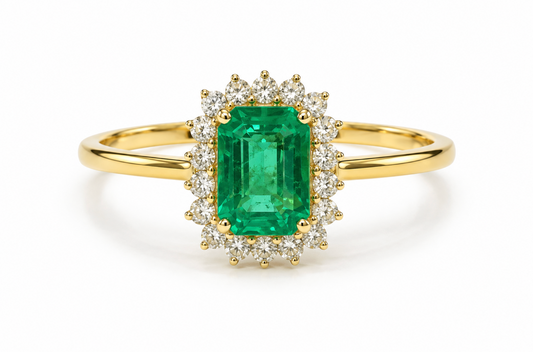 Anillo esmeralda
