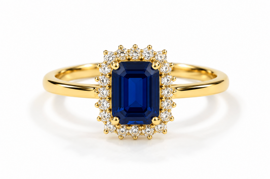Anillo zafiro