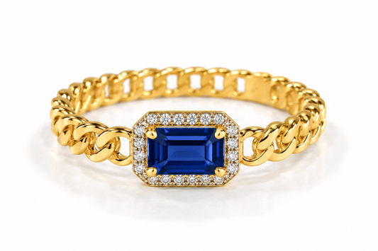 Anillo zafiro