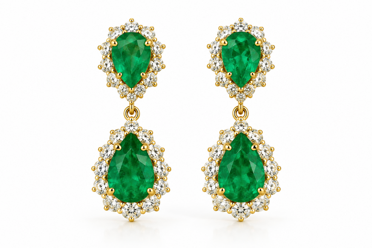 Aretes Esmeralda