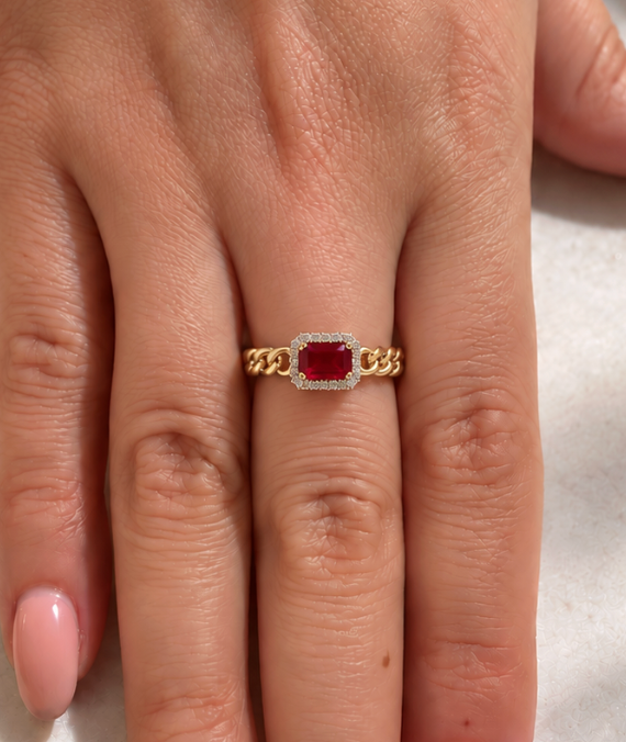 Anillo Rubí