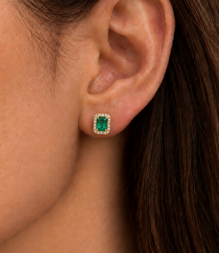 Aretes Esmeralda