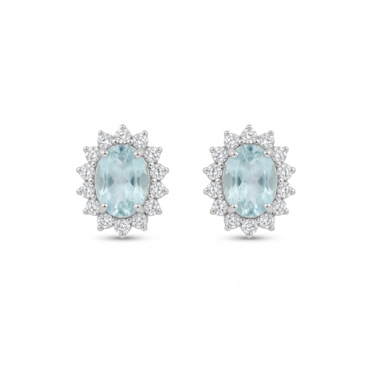 Aretes turmalina