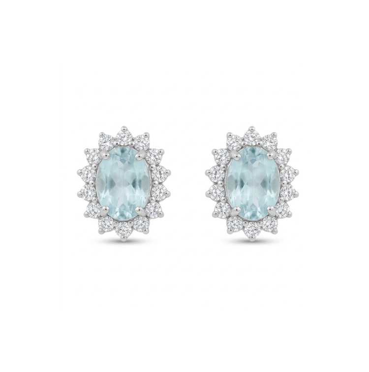 Aretes turmalina