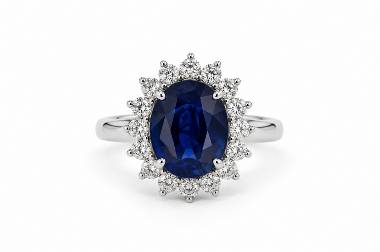 Anillo zafiro