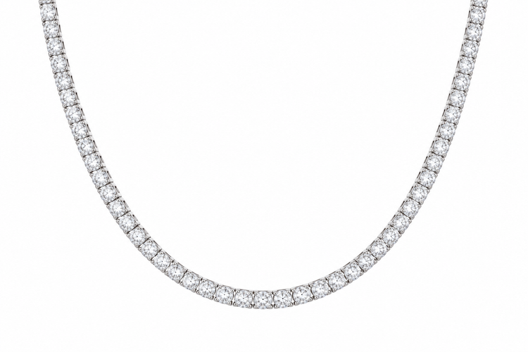 Tennis Necklace Diamantes 21 Ct