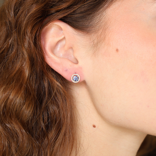 Aretes Zafiro